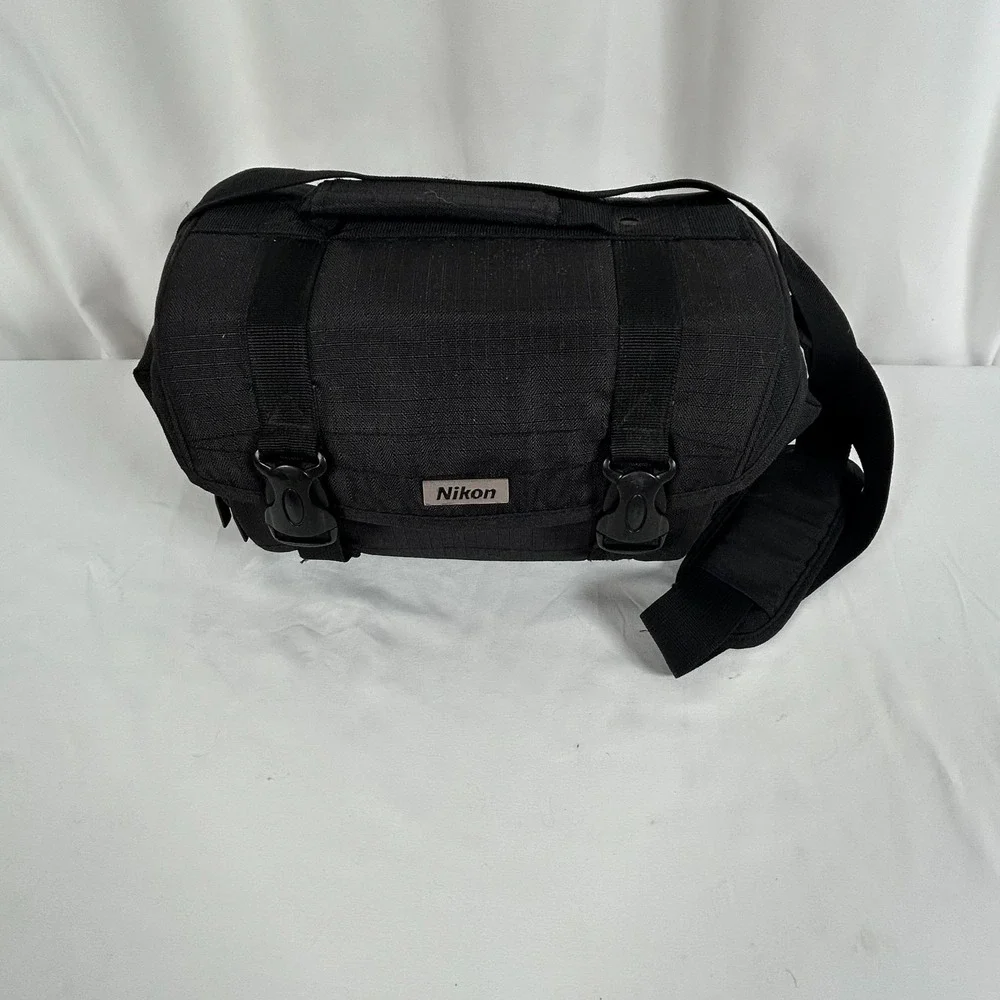Nikon Utility Camera Digital Device Carry Bag‎ Padded Pockets 15